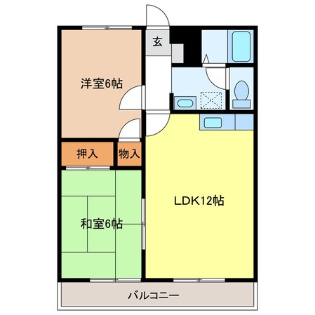 ＳＵＮ　ＲＯＹＡＬの物件間取画像